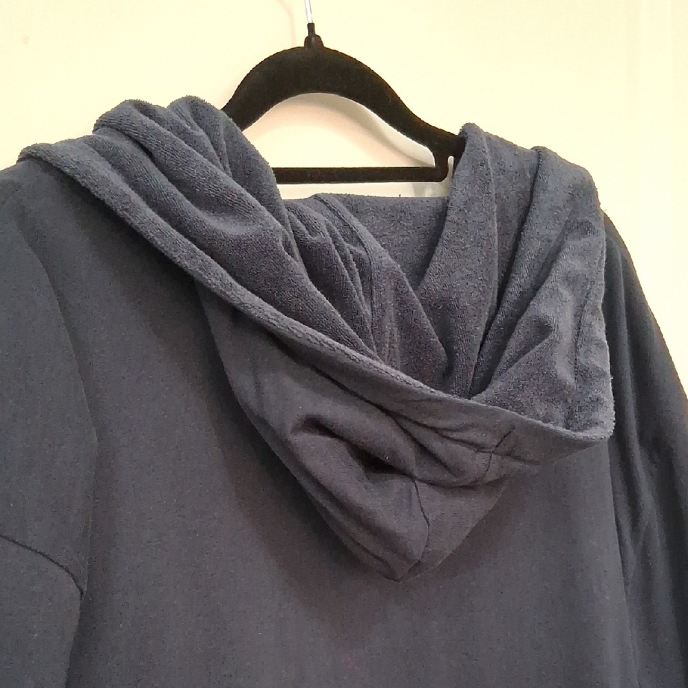 Men's Navy Robe - Picture 5 of 8